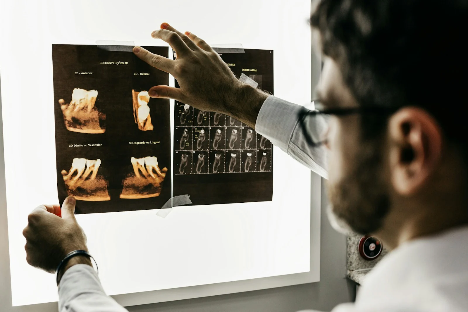 Dental treatment room in a practice
